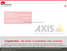 Tablet Screenshot of cognimatics.com